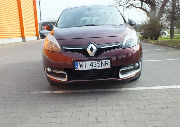Renault Grand Scenic cena 33900 przebieg: 139500, rok produkcji 2016 z Warszawa małe 232